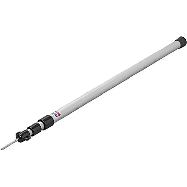 ProPlus Teleskop Zeltstange 93-230 cm, 2er Set, Aluminium, stufenlos einstellbar, silber schwarz – Bild 3