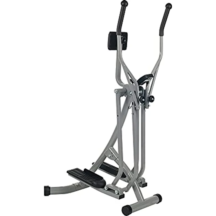 Christopeit Sport Walker Silber – klappbarer Ellipsentrainer – Crosstrainer bis 100kg Gewicht - Stepper mit LCD-Display – Bild 4