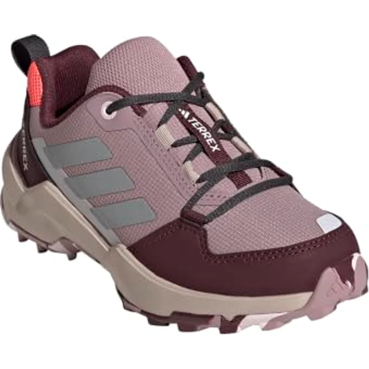 adidas TERREX AX4R K, Kinder Wanderschuhe mit dämpfender Zwischensohle und griffiger Traxion Außensohle, schwarz – Bild 4