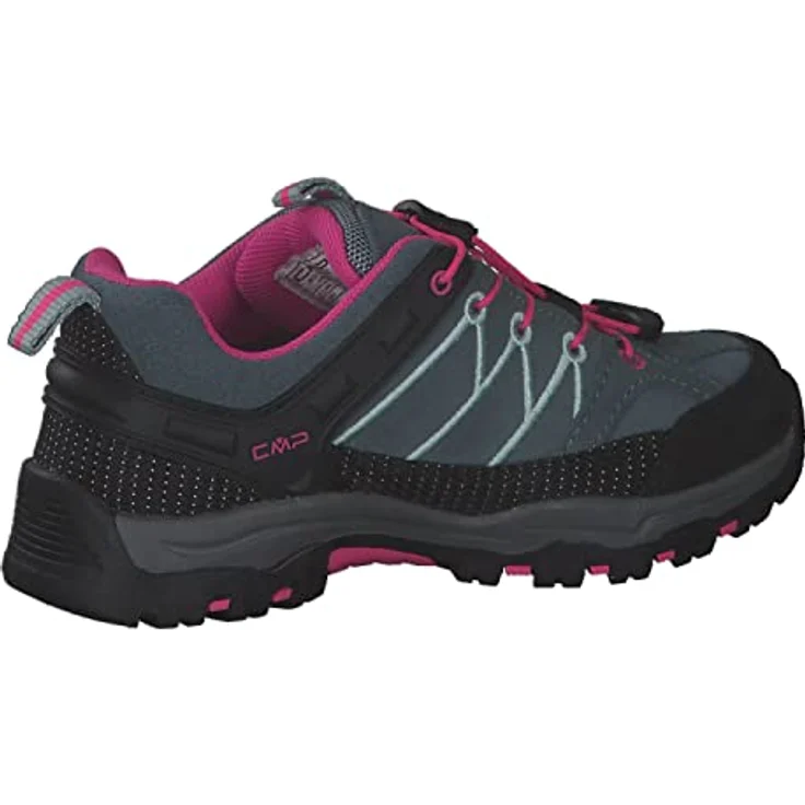 CAMPAGNOLO CMP Kids Rigel Low WP Wanderschuhe, wasserdichtes Wildleder, grün, Größe 28 – Bild 7