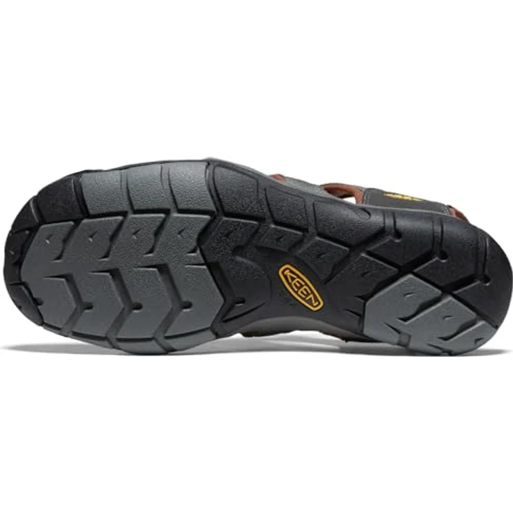 KEEN Clearwater CNX, Herren Sandale in Braun mit Zehenschutz und abriebfester Gummisohle, Größe 42 – Bild 6