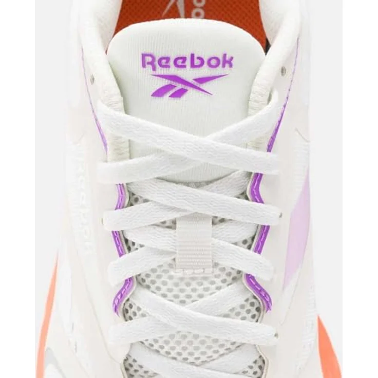 Reebok Energen Tech Plus 2, Laufschuhe mit Floatride Fuel Dämpfung, atmungsaktives Obermaterial, Weiß/Orange, EU 40 Damen – Bild 5