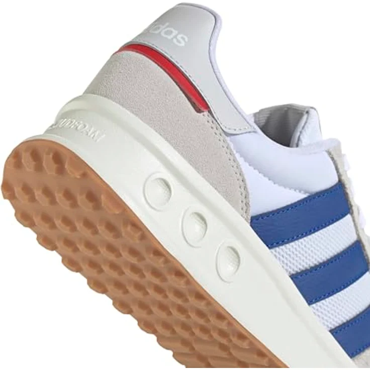adidas Run 84 IH8621, Laufschuhe in Weiß, Blau und Grün – Bild 2