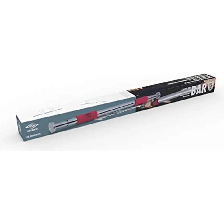 Umbro Klimmzugstange - Max.100 KG - Verstellbar 62 bis 100 CM - Wand- und Türrahmen Montage 62-85 CM - Schaumstoffgriffe – Bild 5