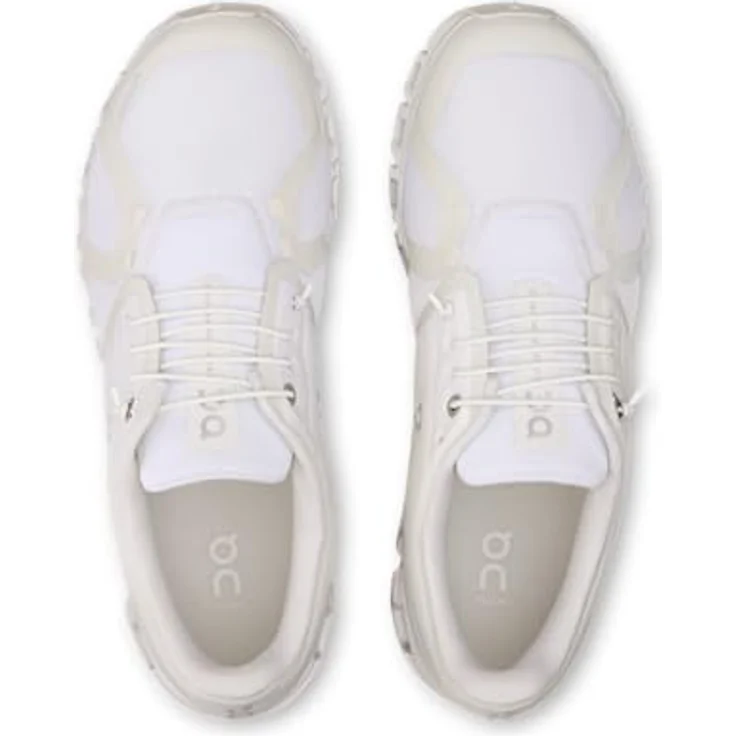 On Running Cloud 6, Herren Laufschuhe mit Zero-Gravity CloudTec und verbesserter Passform, Weiss, Größe 44.5 – Bild 2