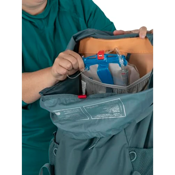 Osprey Renn Trekkingrucksack 67 cm, robuster Wanderrucksack aus 100% Polyester, grün – Bild 14