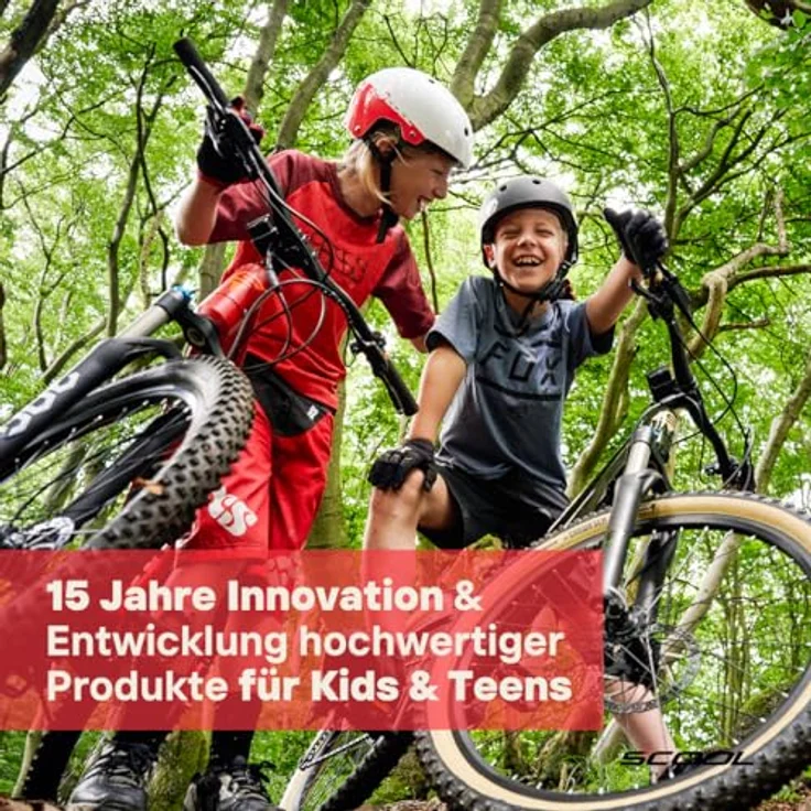 S’COOL troX Kinderfahrrad, 6 Gang Shimano Kettenschaltung, ideal für Schule und Freizeit, farbenfrohes Design – Bild 9