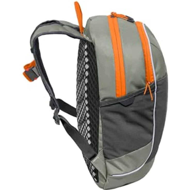 Jack Wolfskin KIDS MOAB JAM, Kinder Wanderrucksack mit Belüftungssystem, reflektierende Details, recycelte Materialien - blau – Bild 4