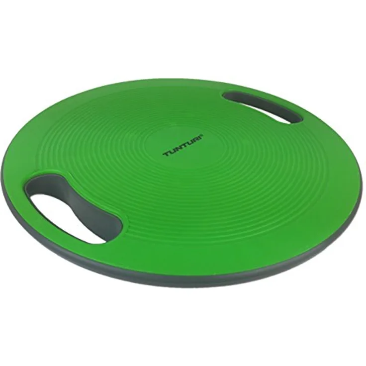 Tunturi Balance Board with Handles Gleichgewichtsboard, Grün, one Size