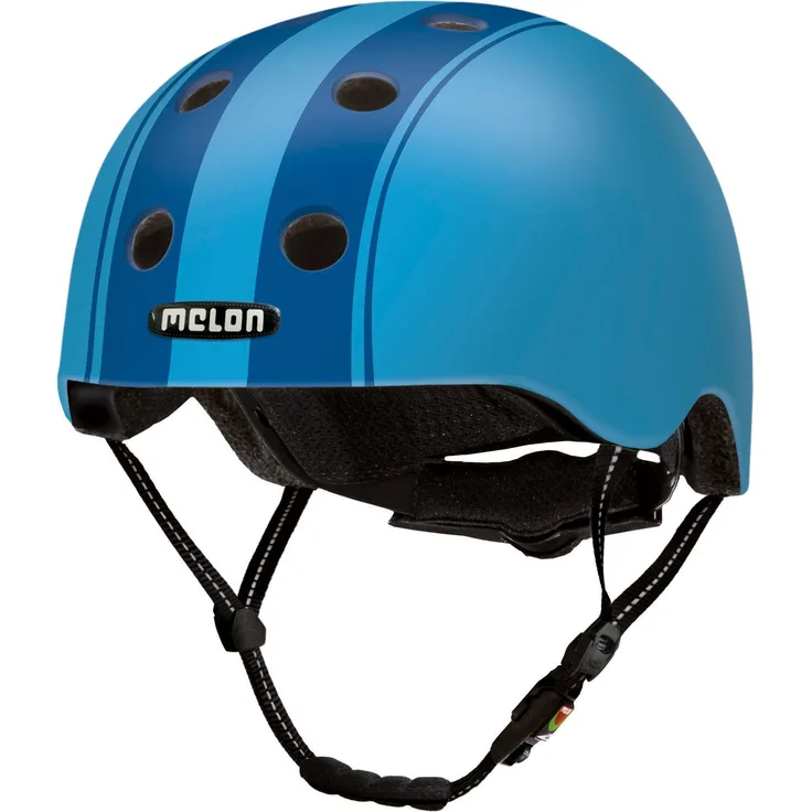 Melon Helm Urban Active Double Blue, Fahrradhelm für XL-XXL Köpfe mit hohem Tragekomfort und optimalem Schutz
