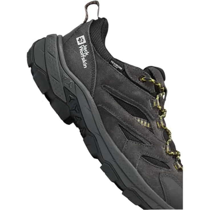 Jack Wolfskin Vojo Tour Texapore Low M, Herren Wanderschuhe, wasserdicht, Grau, Größe 46 – Bild 5