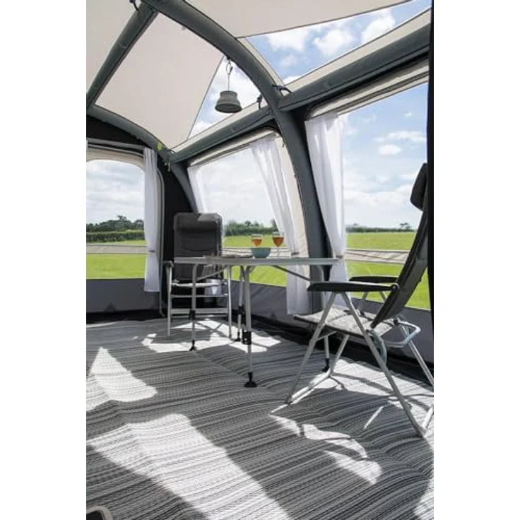 Kampa Club Air Pro 330 Continental Carpet, Vorzeltteppich für das Club Air Pro 330, warm, gepolstert, rutschfest – Bild 1