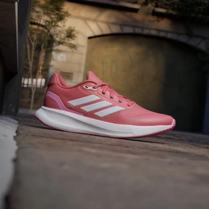 Adidas Laufschuhe 077-51927305978195, Cloudfoam Dämpfung, atmungsaktives Obermaterial, ROSA OSCURO, Größe 39 1/3 – Bild 3