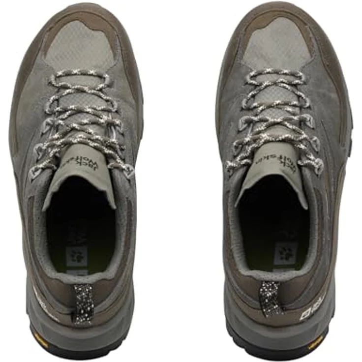 Jack Wolfskin Cyrox Texapore Low M, Herren Wanderschuhe, wasserdicht und atmungsaktiv, Braun – Bild 3
