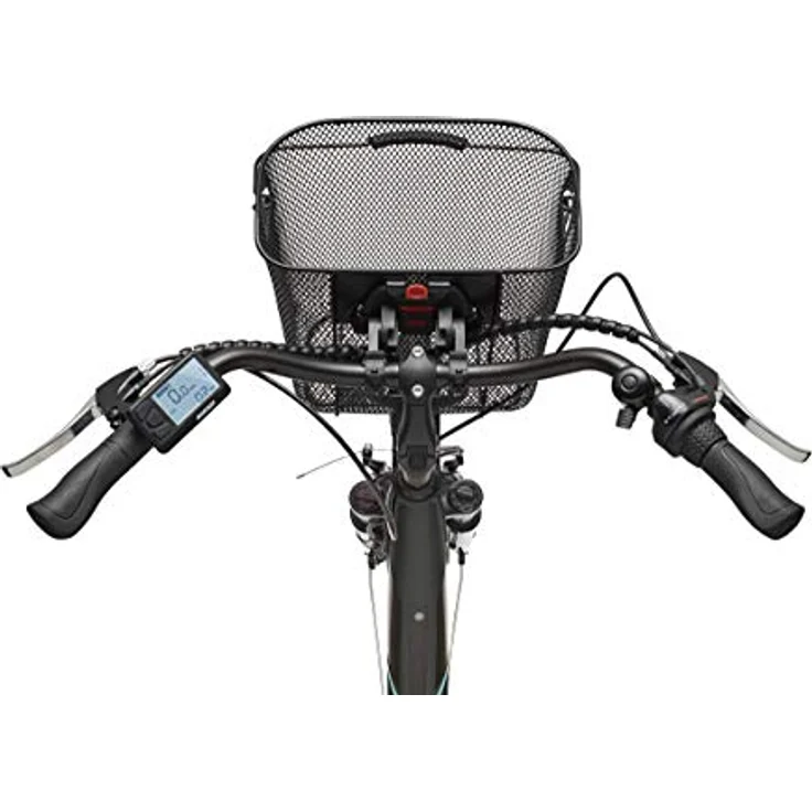 TELEFUNKEN E-Bike Damen 28 Zoll Elektrofahrrad - 3-Gang Shimano Nabenschaltung mit Rücktritt, Pedelec Citybike Alu mit Fahrradkorb, Frontmotor 250W /10,4Ah / 36V Sitzrohrakku, RC830 Multitalent, silber – Bild 4