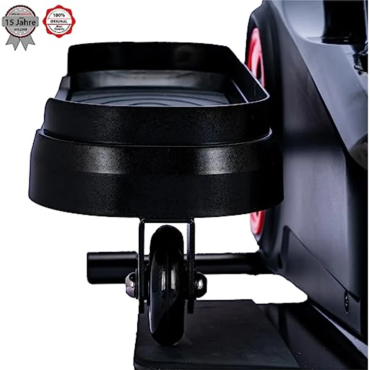 Ultrasport Mini Crosstrainer, effektiver Beintrainer mit abnehmbarem Trainingscomputer, kompakter Heimtrainer für Home Office, Büro, Senioren etc., 8 Schwierigkeitsstufen – Bild 2