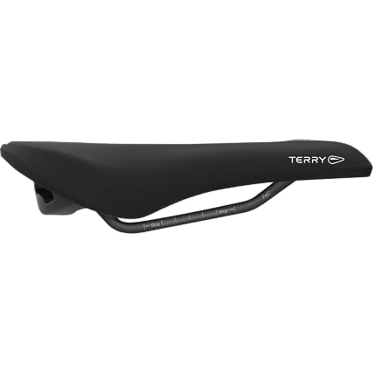 Terry Figura, Velosattel für Trekkingbikes mit Comfort Foam Polsterung und Entlastungskanal, schwarz – Bild 3