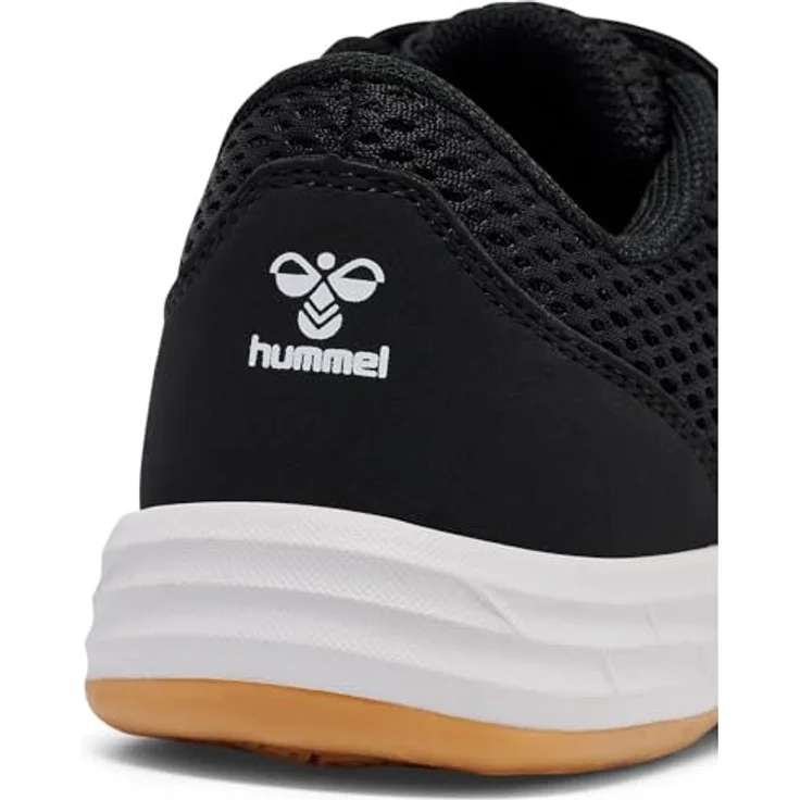 Hummel Multiplay Flex VC Jr, Laufschuhe mit Klettverschluss und TPR-Außensohle, schwarz/weiß – Bild 8