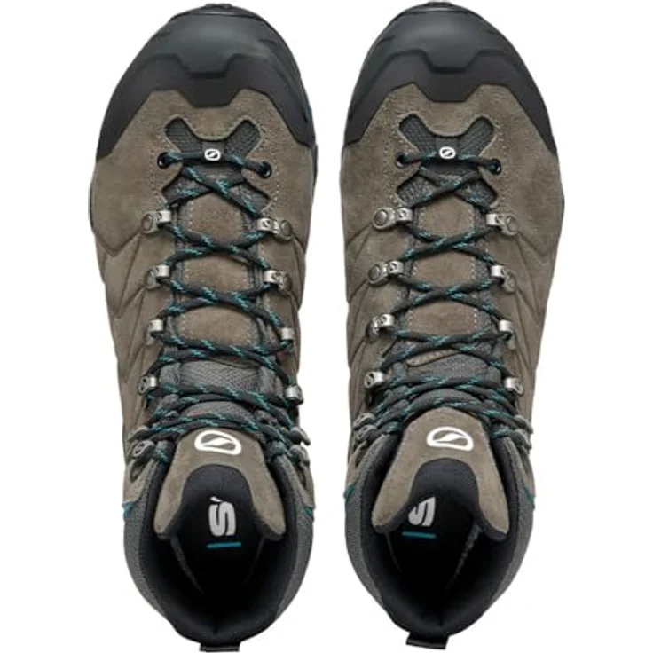 Scarpa ZG TRK GTX, Wasserdichter Trekkingschuh mit Fersenstabilität, Titan, Blau, 625 g – Bild 5