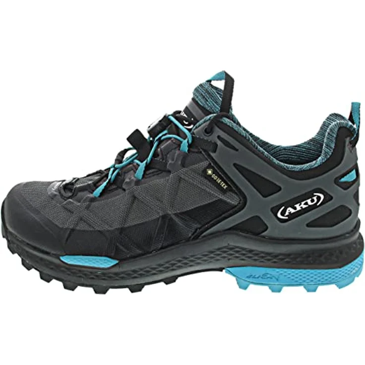 AKU Rocket DFS GTX, leichter wasserdichter Wanderschuh für Frauen, schwarz – Bild 1