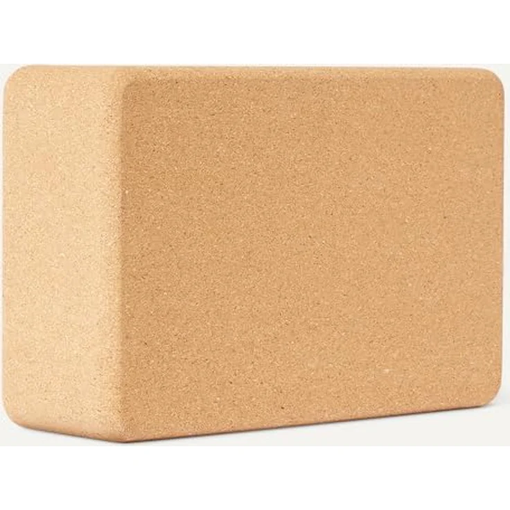 Amazon Basics Naturkork-Yogablock, 2er-Set, rutschfest, 23 x 15 x 8 cm – Bild 3
