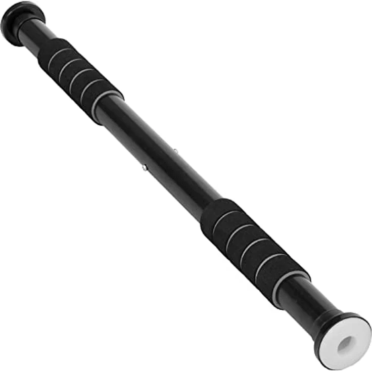 Ultrasport 2-Wege-Klimmzugstange, individuell einstellbar für Länge 66,5-93 cm, Klimmzugstange aus stabilem Stahl, belastbar bis 100 kg, Türreck für effektives Training der Oberkörpermuskulatur – Bild 1