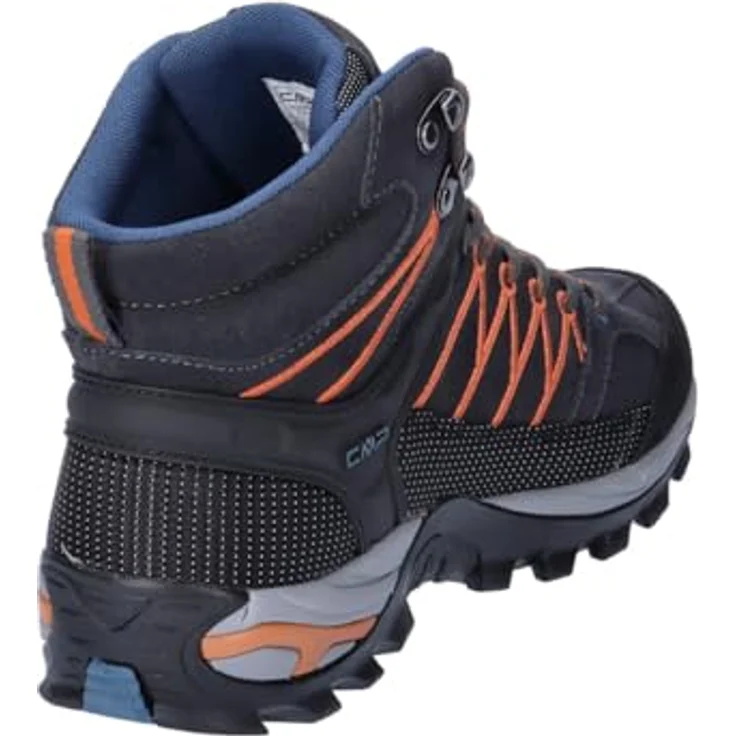 CMP Rigel Mid Herren-Trekkingschuhe, zuverlässige Wanderschuhe für hohen Komfort und Funktionalität, grau – Bild 6