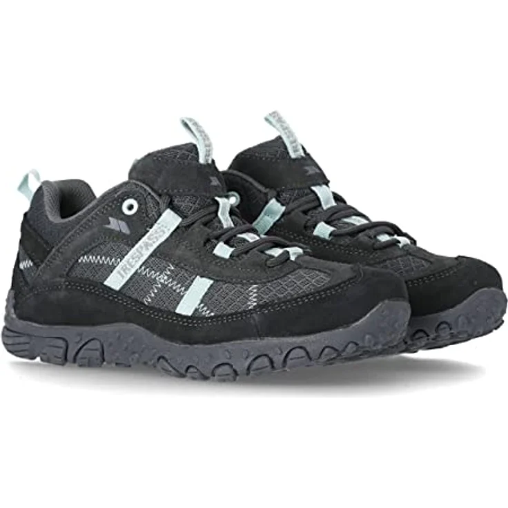 Trespass Fell Damen Wanderschuhe Iron, robust mit rutschfester Sohle und kuscheligem Futter in Dunkelgrau – Bild 7