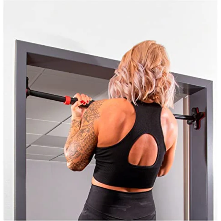 Sport-Tec Türreck Klimmzugstange Pull-Up 10.0, 65-100 cm Klimmzugbügel für Türrahmen, Pull-Up Bar ohne Bohren, belastbar und vielseitig – Bild 5