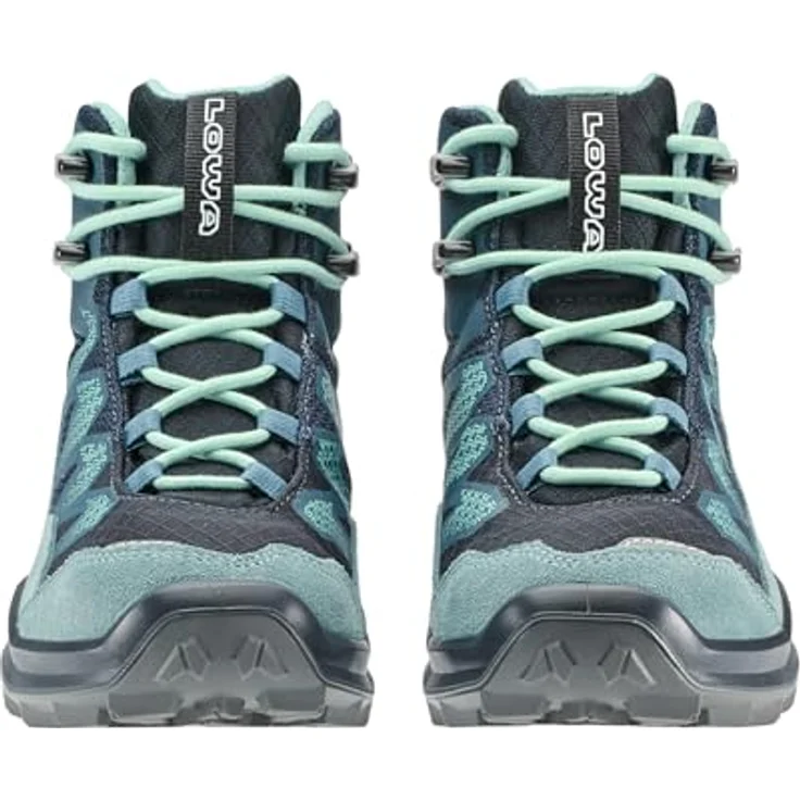 Lowa MADDOX PRO GTX MID JR, Kinder-Wanderstiefel mit GORE-TEX Membran, blau, Größe 31 – Bild 3
