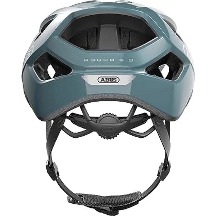 ABUS Fahrradhelm Aduro 3.0 – sportiver City-Helm für Damen und Herren – Blau, Größe L – Bild 3