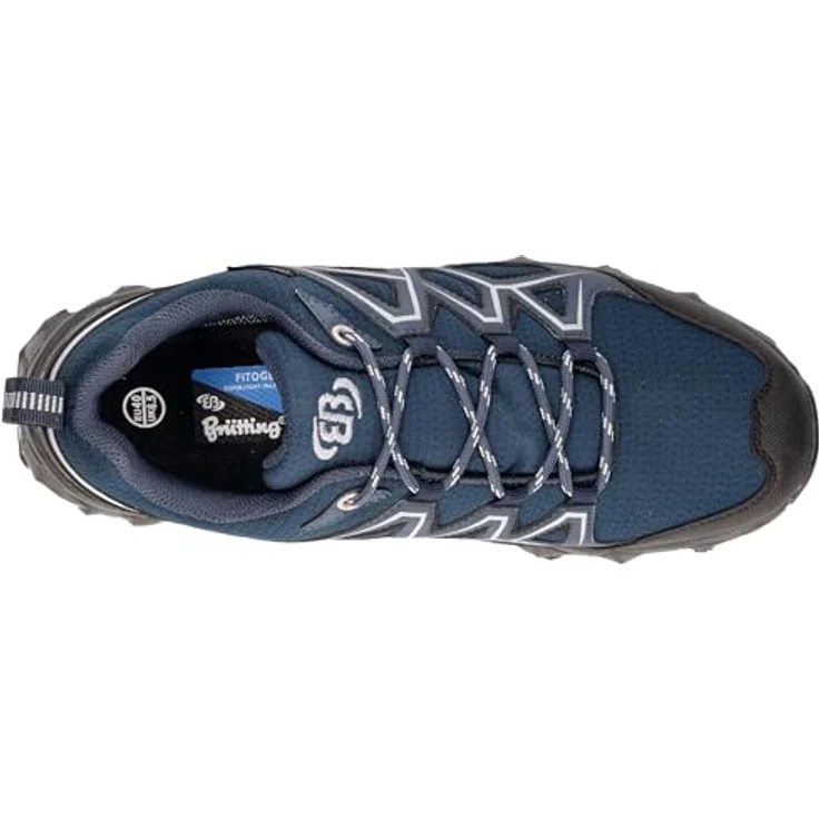 Brütting Power, Herren Wanderschuhe (Gr. 43) mit wasserdichter Comfortex-Klimamembrane und CME-Laufsohle, Blau – Bild 5