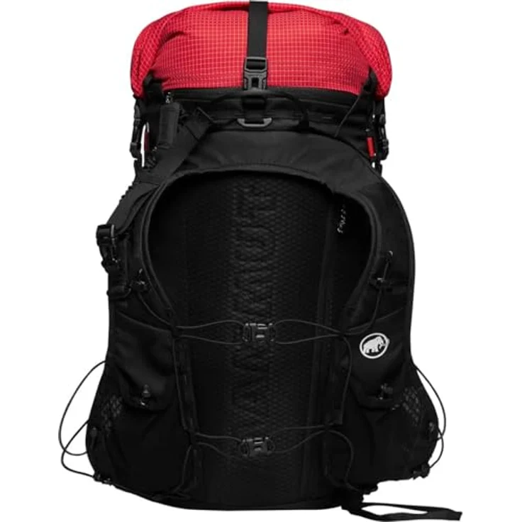 Mammut Aenergy Wanderrucksack, 46 cm, rot-schwarz, 100% Polyamid, kompakt und robust – Bild 2