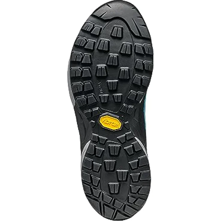 Scarpa Women's Mescalito, leichter Approachschuh aus wasserabweisendem Veloursleder, grau, 330 g, mit Vibram Litebase Sohle für optimale Traktion – Bild 6