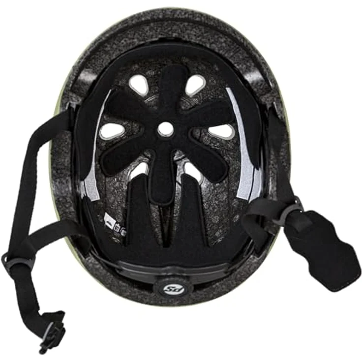 Powerslide Urban Cool Matcha Helm, Fahrrad- und Inline-Skateschutz, für Herren und Damen, grün – Bild 6