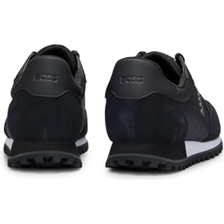 HOGOBOSS Parkour-L_Runn_ny_N 10240037 01, Laufschuhe aus Veloursleder mit profilierten Sohlen für guten Halt, Weite F – Bild 6