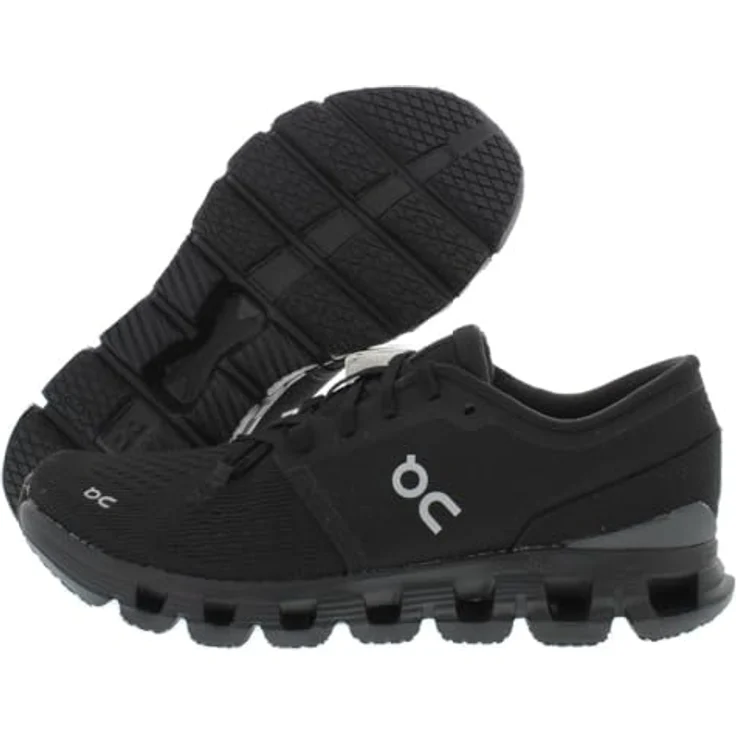 ON Running CLOUD X 4, Leichte Allround-Laufschuhe mit CloudTec®-Dämpfung, schwarz, Größe 42 – Bild 1