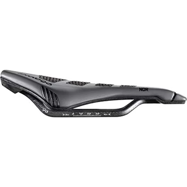 Prologo Nago Evo X10 Nack, Fahrradsattel aus hochwertigem Material, schwarz/weiss, 280x135mm – Bild 2
