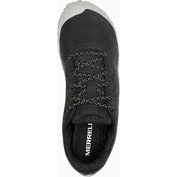MERRELL Damen Laufschuhe Vapor Glove 6 LTR, Leder, schwarz, flacher Absatz, Vibram® EcoStep-Außensohle, Geruchsreduzierende Innensohle – Bild 6
