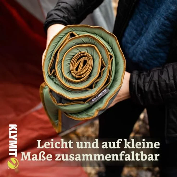 Klymit Klymaloft Schlafmatte, Schaumstoff-Isomatte mit I-Träger-Luftkammern, 60 mm Dicke, 183 cm lang, 1089 g, 75D Polyester – Bild 3