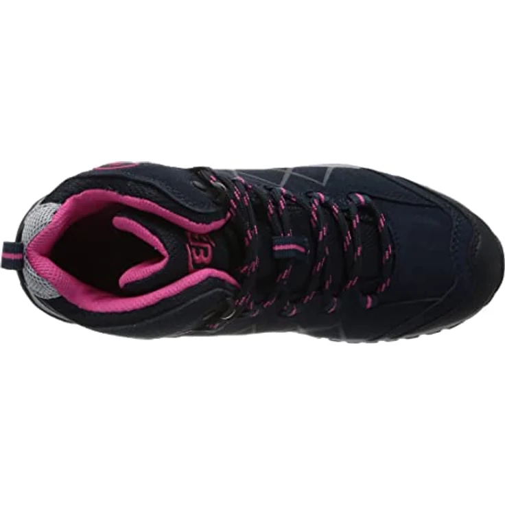 Brütting Kansas High, Damen Wanderschuhe mit herausnehmbarer Innensohle, blau – Bild 3