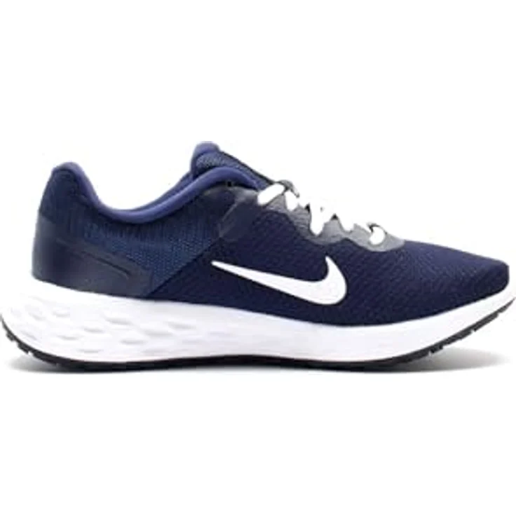 Nike Revolution 6 Running, Herren Laufschuhe mit atmodungsaktivem Obermaterial, Dämpfung und regulärer Passform, Blau, Größe 45 – Bild 7