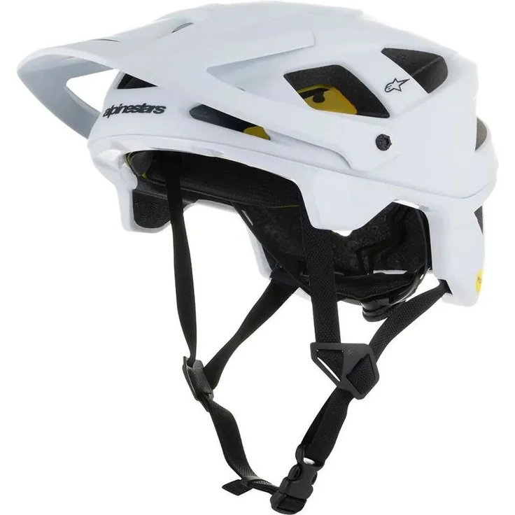 Alpinestars Vector Tech Solid MTB-Helm, MIPS, Leichtbau, Weiß, Größe L