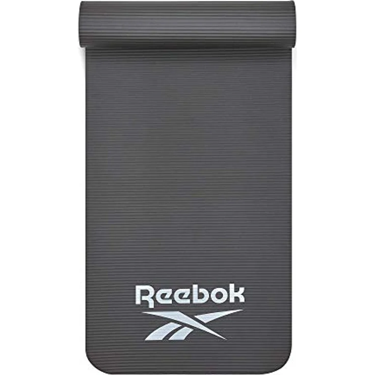 Reebok Training Mat - 10mm - Black, Yogamatte mit gepolsterter Oberfläche aus NBR-Schaumstoff – Bild 2