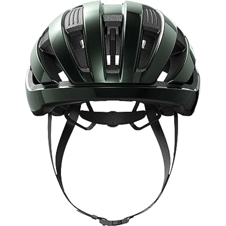 Abus WingBack, Velohelm (57 - 61 cm) mit minimalistischem Design, leichter Konstruktion und FlowStraps-Gurten – Bild 2