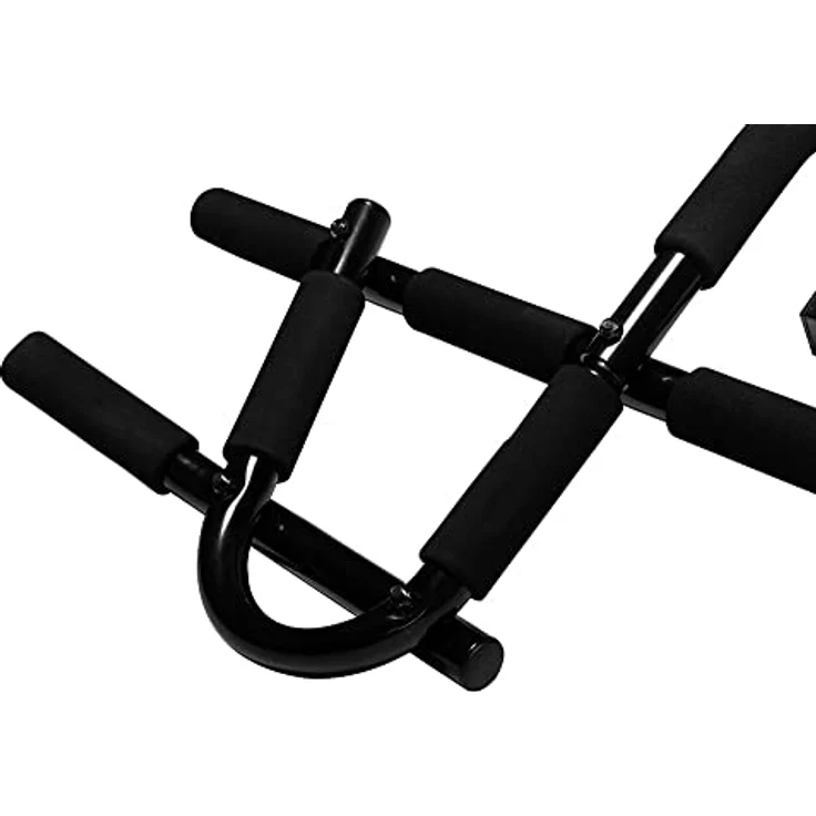 VirtuFit multifunktionale Zugstange Deluxe, Klimmzugstange mit verschiedenen Griffpositionen und Hebelwirkung, schwarz – Bild 5