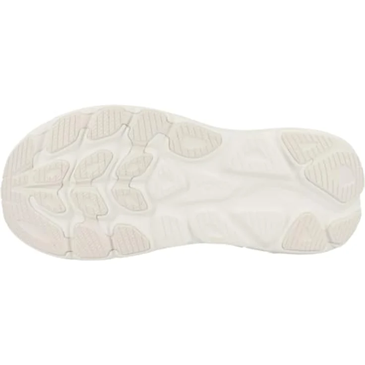 HOKA Clifton 10 Damen Laufschuhe, neutrale Laufschuhe aus atmungsaktivem Jacquard mit Schaumstoff-Zwischensohle, weiss, EU 40 – Bild 5