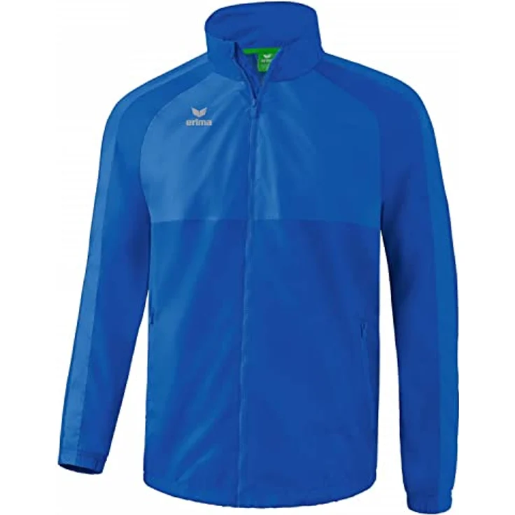 Erima Team All-Weather Jacket, wasserdicht mit Kapuze und elastischen Bündchen, new royal, Größe: 3XL – Bild 1