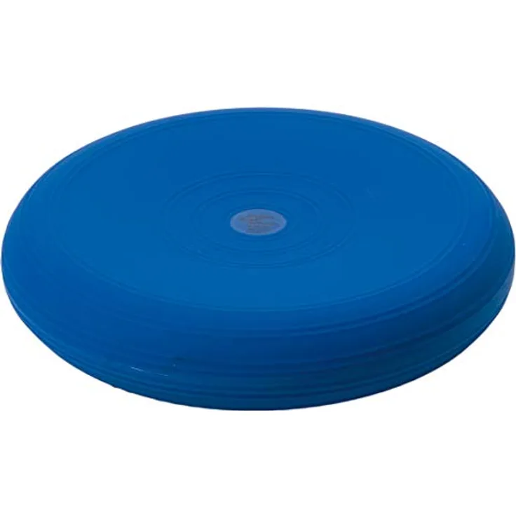 Togu Unisex Dynair 33 cm Ballkissen, Sitzkissen, blau mit athmosphärischem Innendruck