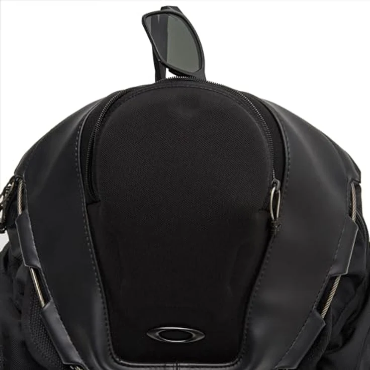 Oakley Herren Rucksack Kitchen Sink, vielseitiger Wanderrucksack mit gepolstertem Laptopfach für 43,2 cm (17 Zoll), Schwarz (Stealth Black) – Bild 3